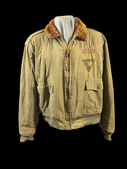 63RD Bomb Squadron Painted B10 Jacket Named