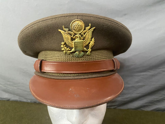 WWII Officers felt visor cap